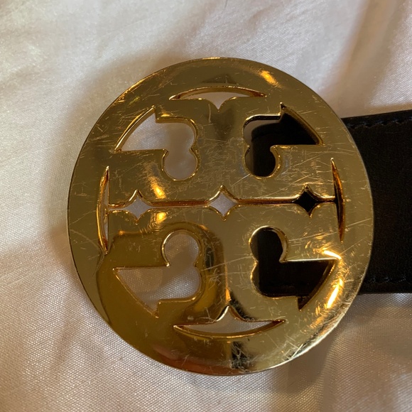 Tory Burch Black Leather Belt sz S main image 5